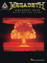 Megadeth Greatest Hits: Back to the Start Guitar and Fretted sheet music cover